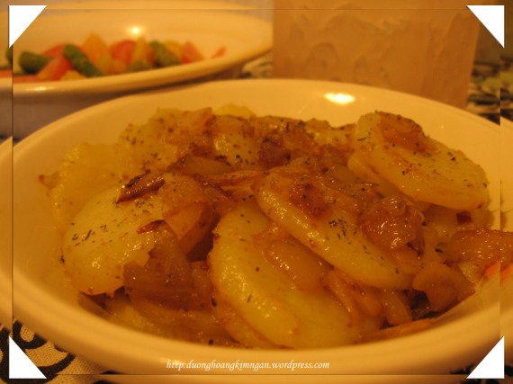 Lyonnaise potato 1