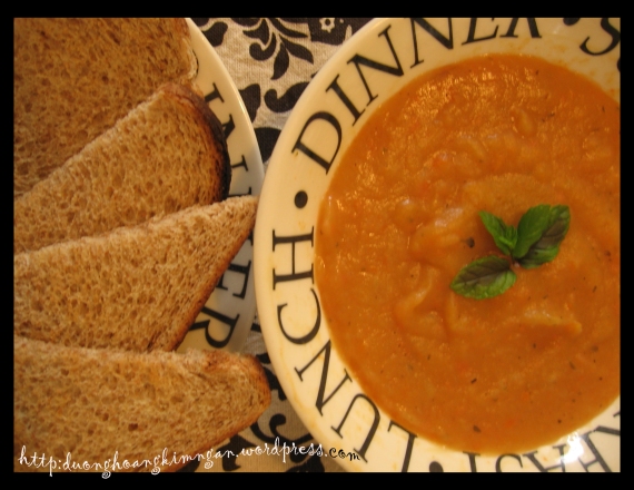 Potato and Carrot soup (1)